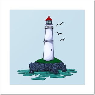 Lighthouse Posters and Art